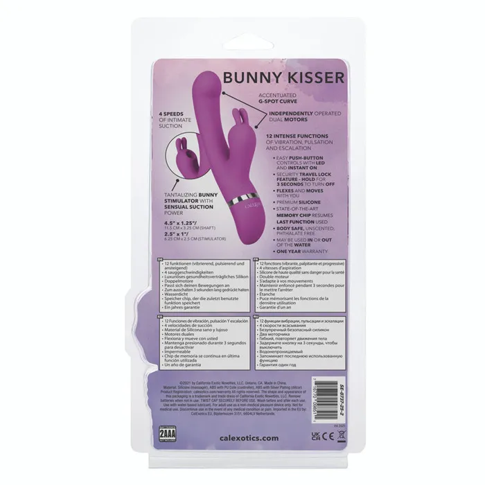 Foreplay Frenzy Bunny Kisser | California Exotic Vibrators