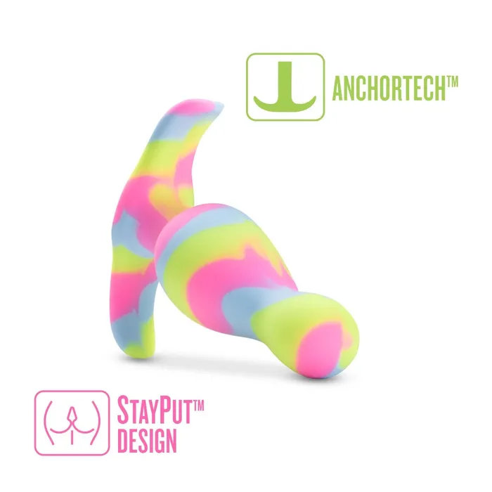 Honey’s Toy Vibrators | 美國Blush Avant | Kaleido Lime：Artisan 3 吋錐形 Stayput 肛塞