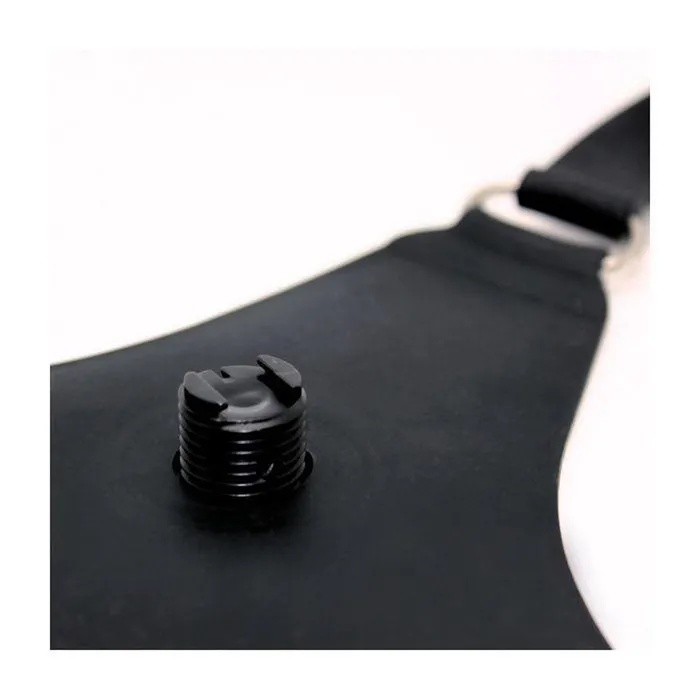 Kiotos Female Sex Toys | Silcone Strap-On Milano - Nero, 14 cm.