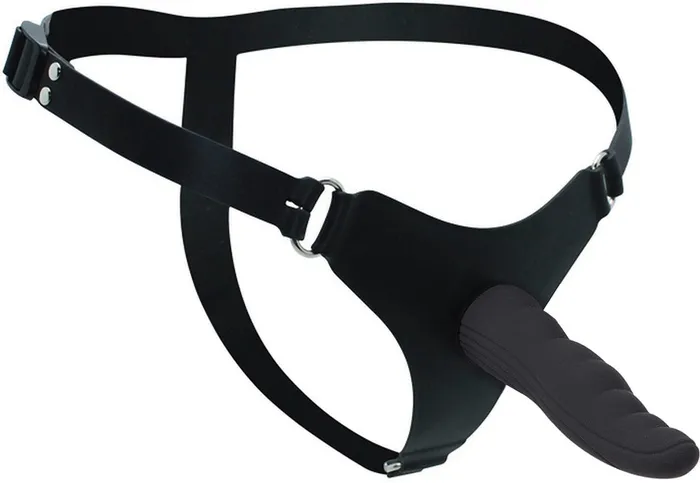 Kiotos Female Sex Toys | Silcone Strap-On Milano - Nero, 14 cm.