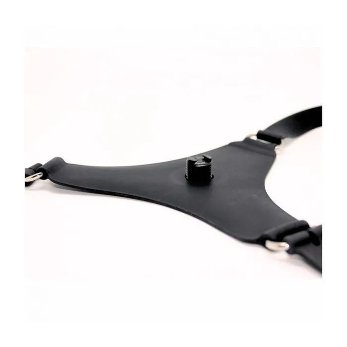 Kiotos Female Sex Toys | Silcone Strap-On Milano - Nero, 14 cm.