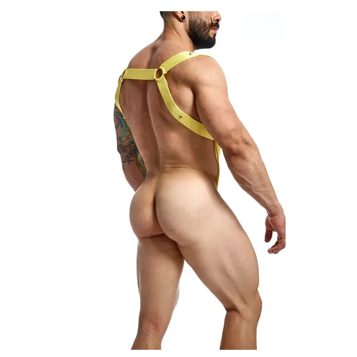 MaleBasics Corp DNGEON Straight Back Harness by MOB | Female Sex Toys