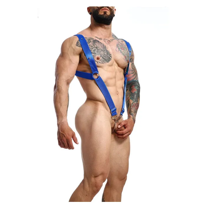 MaleBasics Corp DNGEON Straight Back Harness by MOB | Female Sex Toys