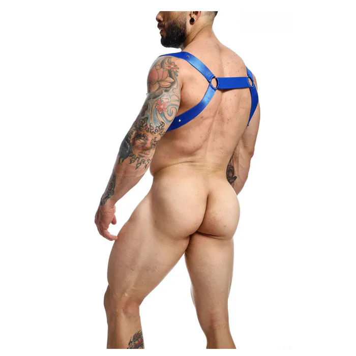 MaleBasics Corp DNGEON Straight Back Harness by MOB | Female Sex Toys