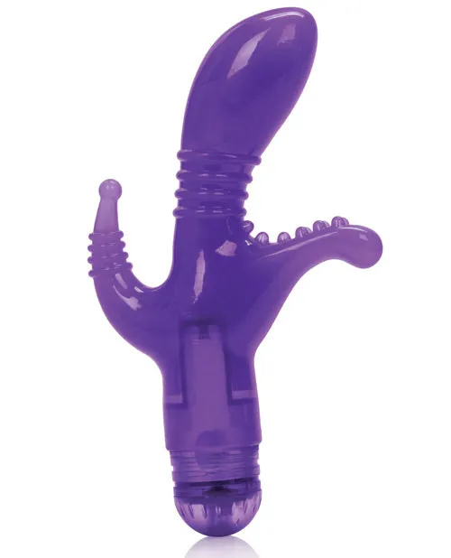 Personality Vibes Vibrators | Triple Tease - Purple