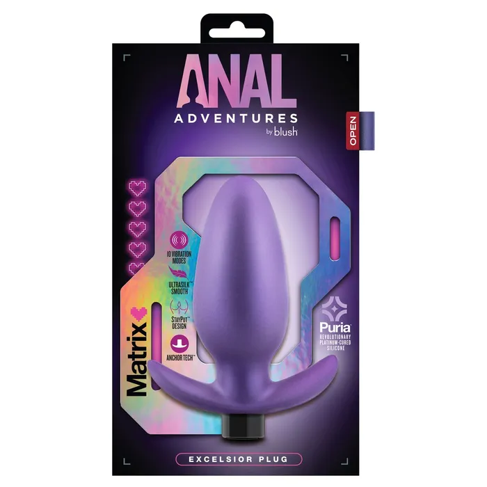 Plug Anale Blush ADVENTURES MATRIX Viola | Blush Anal Plug Anale Blush ADVENTURES MATRIX Viola | Blush Anal