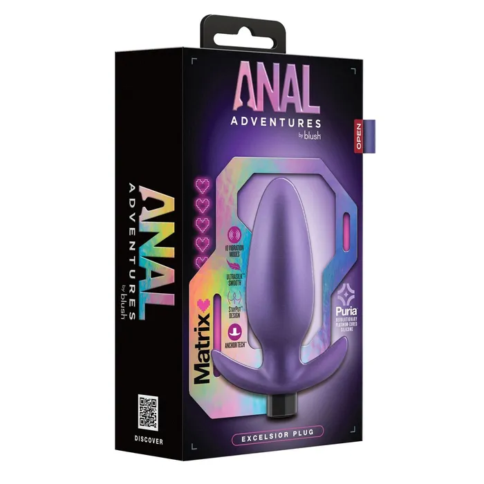 Plug Anale Blush ADVENTURES MATRIX Viola | Blush Anal Plug Anale Blush ADVENTURES MATRIX Viola | Blush Anal