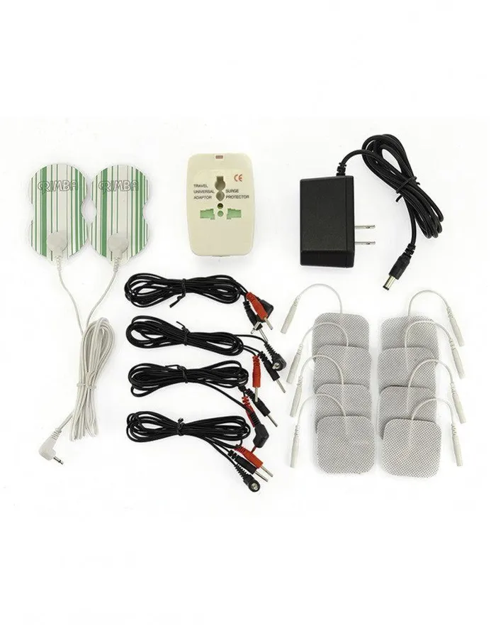 Rimba Electro Play Couples | Rimba Electro Sex - Electronische Erotische Stimulatie - 4 Kanaals Electro Sex Power Box Set Met LCD Display