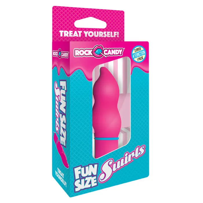 Rock Candy Female Sex Toys | Rock Candy Fun Size Swirls Stimulator