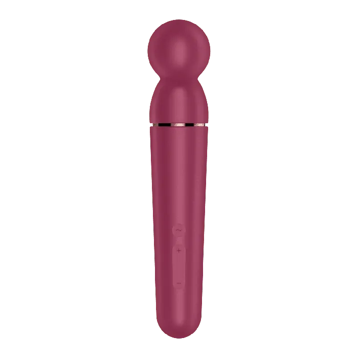 Satisfyer Vibrators | Planet Wand-er - Berry and Rosegold