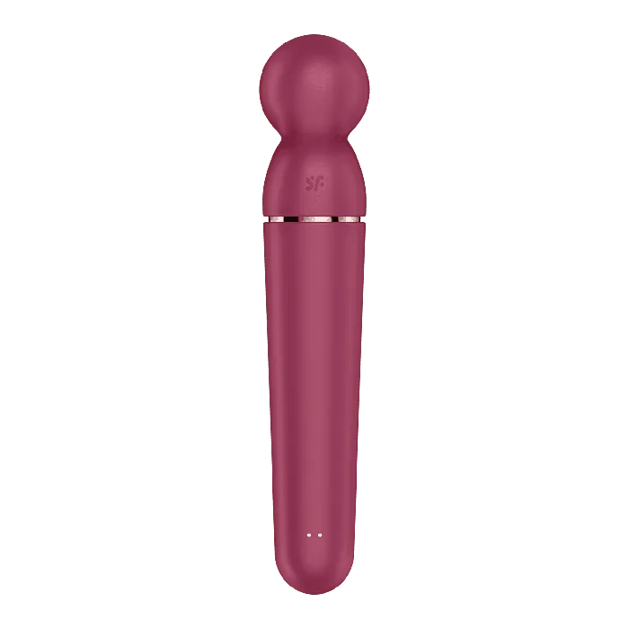 Satisfyer Vibrators | Planet Wand-er - Berry and Rosegold