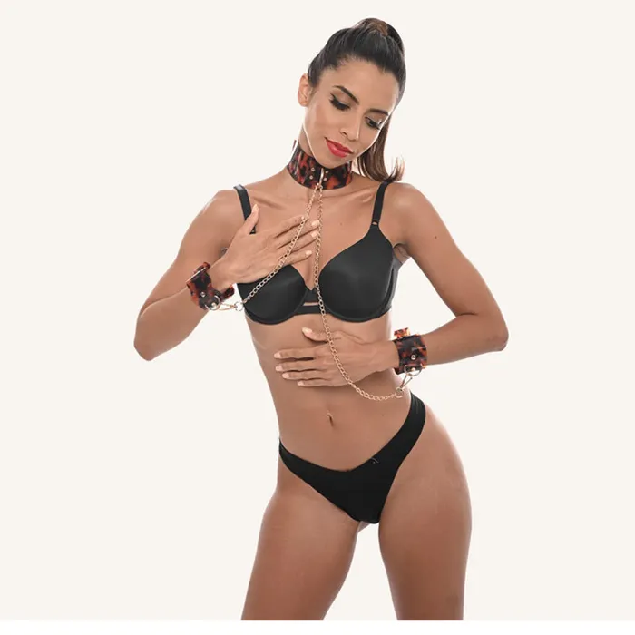 Sportsheet Sincerely Amber Neck and Wrist Restraint | Sportsheets Vibrators