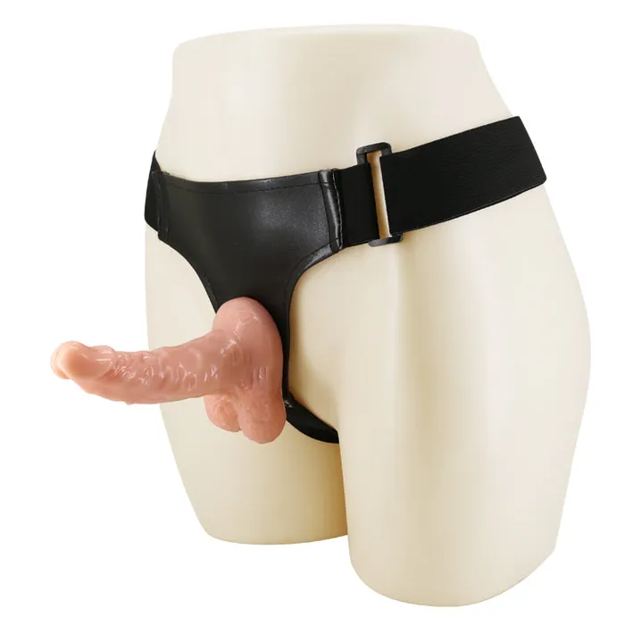 Strap-on realistico 15.7 cm Ø 3 cm con imbracatura imbottita e sistema Lock-In | Baile Female Sex Toys
