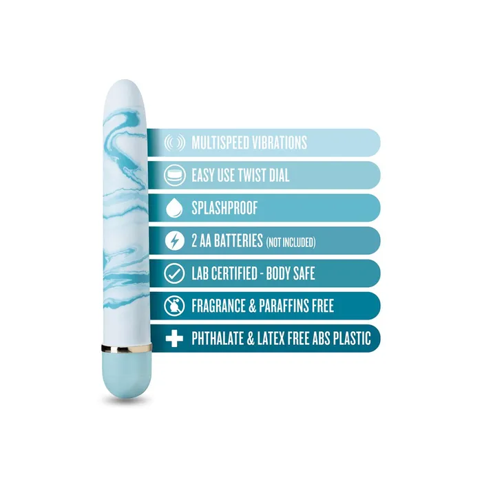 Vibrators | Blush Vibratore Mini Blush The Collection Azzurro